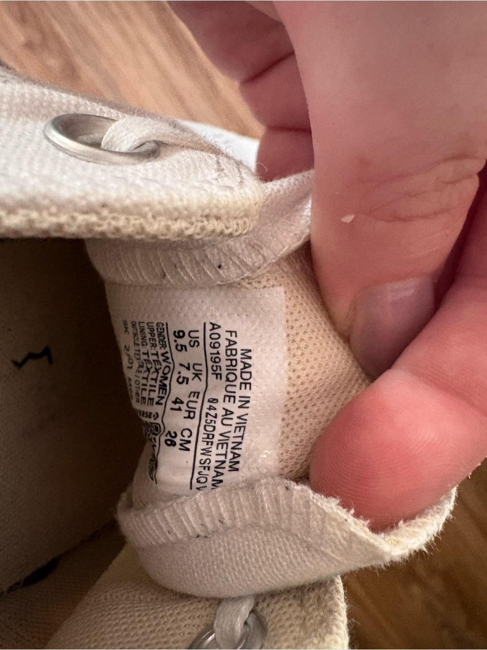 Converse All Stars White Low-Top Canvas Sneakers - Picture 10 of 10